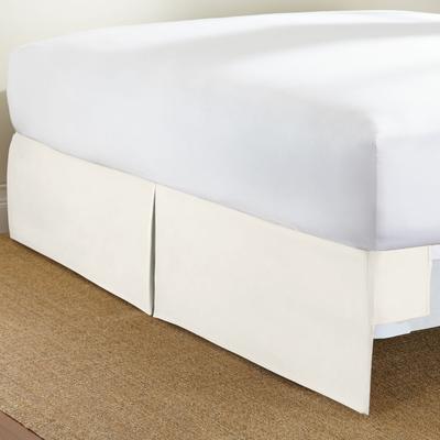 Tailored Magic Bedskirt by BrylaneHome in Ivory (Size KING)