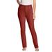 Plus Size Women's Straight-Leg Stretch Jean by Woman Within in Red Ochre (Size 20 T)
