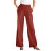 Plus Size Women's 7-Day Knit Wide-Leg Pant by Woman Within in Red Ochre (Size 6X)