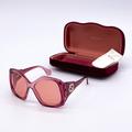 Gucci Accessories | New Gucci Gg0875s 003 Oversized Pink Women Sunglasses Gucci | Color: Pink | Size: Os