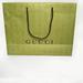 Gucci Bags | Gucci Green Paper Boutique Large Shopping Bag | Color: Black/Green | Size: Large