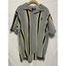 Ralph Lauren Shirts | Chaps Ralph Lauren Crest Striped Gray Polo Shirt Golf Shirt Size Large | Color: Gray | Size: L