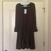 Michael Kors Dresses | Michael Kors Women Dress Size Xl Mini Dress Black Golden Stripes New | Color: Black/Gold | Size: Xl