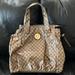 Gucci Bags | Gucci Hysteria Logo Coated Canvas Xxl Tote | Color: Brown/Tan | Size: 19” Wide X 16” High X 8.5” Wide