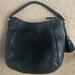 J. Crew Bags | J. Crew Black Leather Bag-Perfect Bag | Color: Black | Size: 14” X 12” X 6”