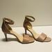 Nine West Shoes | Nine West Sexy Ankle Strap Heel | Color: Tan | Size: 9.5