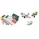 Theo Klein 8497 Multi-Tech Konstruktionsset mit Bosch Ixolino | 107 Bauteile ab 3 Jahren, 27 x 9 & 8790 Bosch 3 in 1 Konstruktions-Set Aircraft Team ab 3 Jahren, 26.5 x 22 x 12 cm