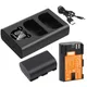 LP-E6 LP E6 LPE6 E6N Batterie 2650mAh + LED touristes Chargeur Pour IL EOS 5DS R 5D Mark II 5D Mark