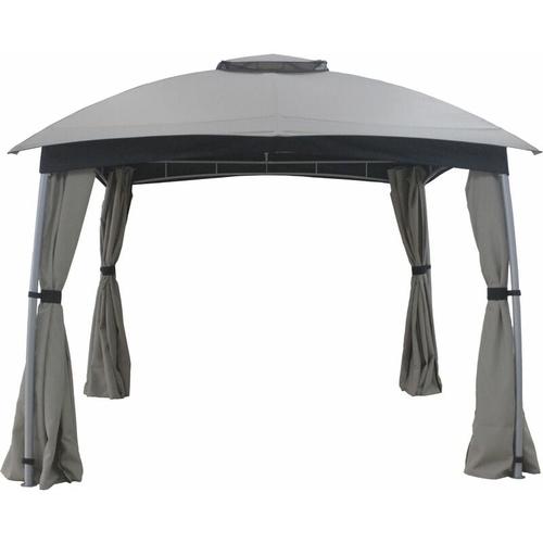 Pavillon Forli 295 x 295cm Gartenzelt Gartenpavillon Faltpavillon – Primaster