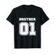 Enjoy World NO.1 Brother 01 Sport Style, Best Lil. Bro Ever T-Shirt