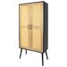59'' Tall Rustic Farmhouse Storage Cabinet with Large Storage Space