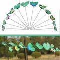 Butterfly Garden Stakes Decor Butterfly Stakes Outdoor Yard Planter Flower Pot Bed Garden Decor Butterflies Butterflies on Plastic Wire Plant Stake Fairy Garden Accessories Gardening Gifts