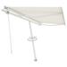 vidaXL Electric Awning Retractable Canopy Sunshade Shelter for Porch Balcony