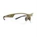 Epoch Eyewear EE5929 Grunt Sunglass with Clear Lens - Tan