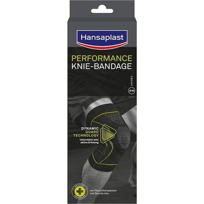 Hansaplast Sport & Bewegung Bandagen & Tapes Performance Knie-Bandage S/M Oberhalb des Knies 38,5 - 44,5 cm oder Unterha