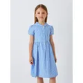 John Lewis School Belted Gingham Checked Summer Dress