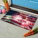 Memorial Day Decorative Doormat Seasonal Winter Xmas Doormat Low Profile Floor Mat Front Doormat Indoor Outdoor Door Rug Non Slip Rugs for Indoor Outdoor