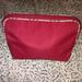 Burberry Bags | Authentic Burberry Parfums Red Zip Around Cosmetic Bag Pouch | Color: Red | Size: Os