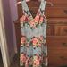 Jessica Simpson Dresses | Jessica Simpson Floral Dress | Color: Blue/Pink | Size: 2