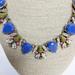 J. Crew Jewelry | J. Crew Blue & Green W/Gold Tonestatement Necklace | Color: Blue/Green | Size: Os