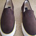 Polo By Ralph Lauren Shoes | New Polo By Ralph Lauren Silky Nubuck Suede Very Rare Out Of Stock Retail 189 | Color: Brown | Size: 9