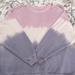 American Eagle Outfitters Tops | American Eagle Oversized Pullover Sweat Shirt-Tie Dye Pink/White/Gray Size Small | Color: Gray/Pink | Size: S