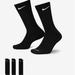Nike Underwear & Socks | Nike Training Crew Socks (3 Pairs) Nike Everyday Cushioned | Color: Black/White | Size: Various