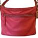 Coach Bags | Coach Poppy Perri Hippie Crossbody Leather Bag | Color: Pink/Red | Size: Os