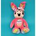 Disney Toys | Disney Store Easter Minnie Plush Pink Bunny Ears Rabbit Stuffed Doll 13" | Color: Pink | Size: Small (6-14 In)