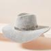 Anthropologie Accessories | Anthropologie Brighton Trimmed Rancher - Grey | Color: Gray | Size: Os