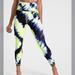 Athleta Pants & Jumpsuits | Athleta Elation High-Rise Tie Dye 7/8 Tight | Color: Blue/Yellow | Size: M