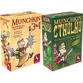 Pegasus Spiele 17224G - Munchkin 3+4 & 17189G - Munchkin Cthulhu 1+2