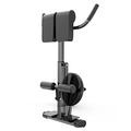 For Home Gym Roman Chair Back Hyperextension Bench, Back Hyper Extension Bench- Adjustable AB Exercise Strength Training Back Machines with Waist Twisting Disc