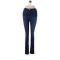 Hudson Jeans Jeans - High Rise Skinny Leg Denim: Blue Bottoms - Women's Size 28 - Sandwash