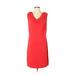 Fabletics Active Dress - Shift: Red Solid Activewear - Women's Size Small