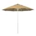 Arlmont & Co. Hibo 9' Market Umbrella Metal in Brown | Wayfair 440C3FD8B7E84AF6B5DEB07ACD645CBD