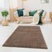 Julia Beige Shag 4 ft. x 6 ft. Area Rug - L Baiet ML755E46 Beige