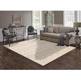 L Baiet Grace Beige Geometric 5 ft. x 7 ft. Area Rug - L Baiet MN450E57