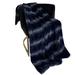 Plutus Blue Ink Furever Faux Fur Luxury Throw Blanket - Plutus PBSF2305-102x116