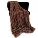 Plutus Brown Plush Pelt Faux Fur Luxury Throw Blanket - Plutus PBSF2337-108x90T