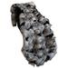 Plutus Black and White Feather Faux Fur Luxury Throw Blanket - Plutus PBEZ2345-102x116