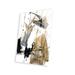 Ivy Bronx Glam Black II Print On Acrylic Glass Plastic/Acrylic in Black/Brown/Gray | 24 H x 16 W x 0.25 D in | Wayfair