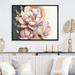House of Hampton® And Gold Orchid Flower II & Gold Orchid Flower II - Print on Canvas Canvas, Cotton in Pink | 12 H x 20 W x 1 D in | Wayfair