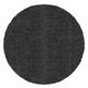 Tapis Rond Shaggy Moderne Gris Foncé Ø 160