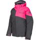 Klim Fuse Ladies Snowmobile Jacket, grey-pink, Size XS for Women