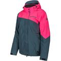 Klim Allure 2022 Ladies Snowmobile Jacket, pink-green-blue, Size M for Women