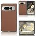 for Google Pixel Fold Carbon Fiber Case Carbon Carbon Fiber Texture Leather Phone Cases for Google Pixel Fold case Shell Aramid Fiber Super Light Phone Shell Have Strong Impact Resistance Brown