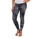 Women's Concepts Sport Black Tampa Bay Buccaneers Burst Tie Dye Leggings