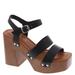 Madden Girl Greenvil - Womens 7.5 Black Sandal Medium