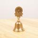 Small desk bell || vintage solid brass || The Clock Wells Cathedral